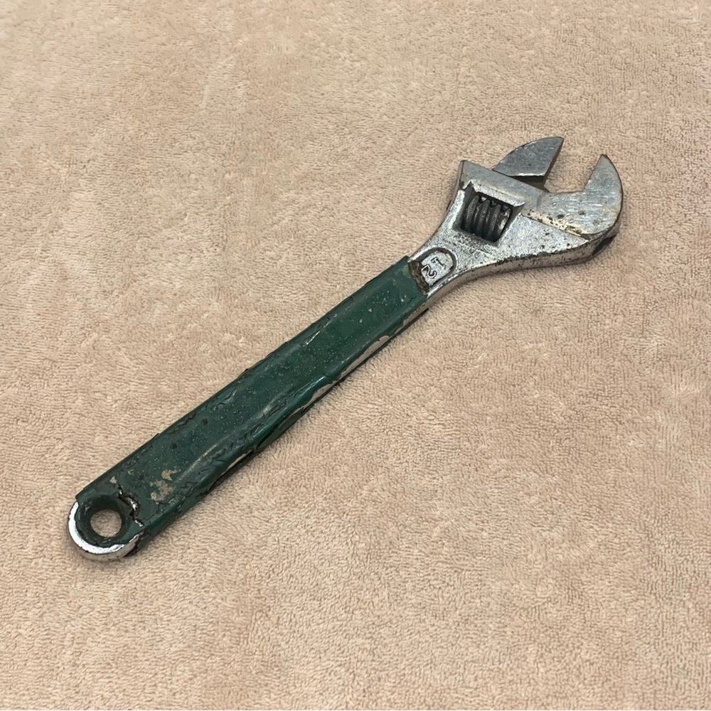 Vintage Kraeuter 12” Adjustable Crescent Wrench Hand Tool Made In USA - Picture 14 of 16